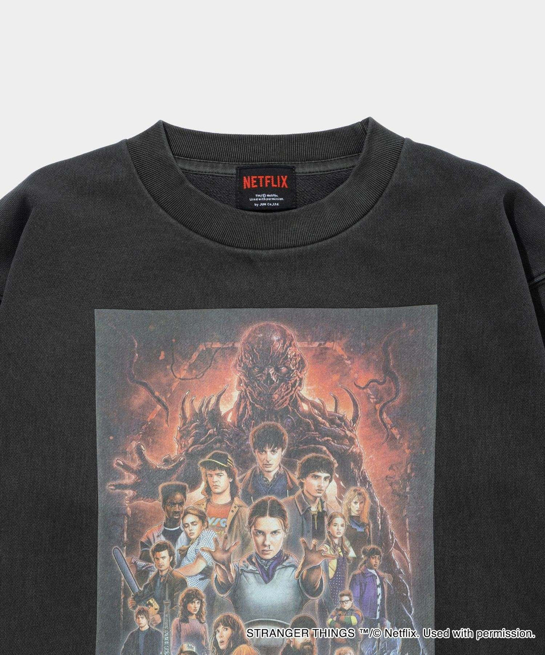 Pigment Stranger Things S5  Crewneck Sweat