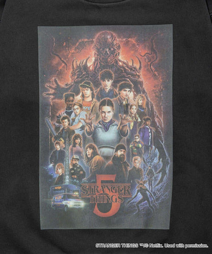 Pigment Stranger Things S5  Crewneck Sweat