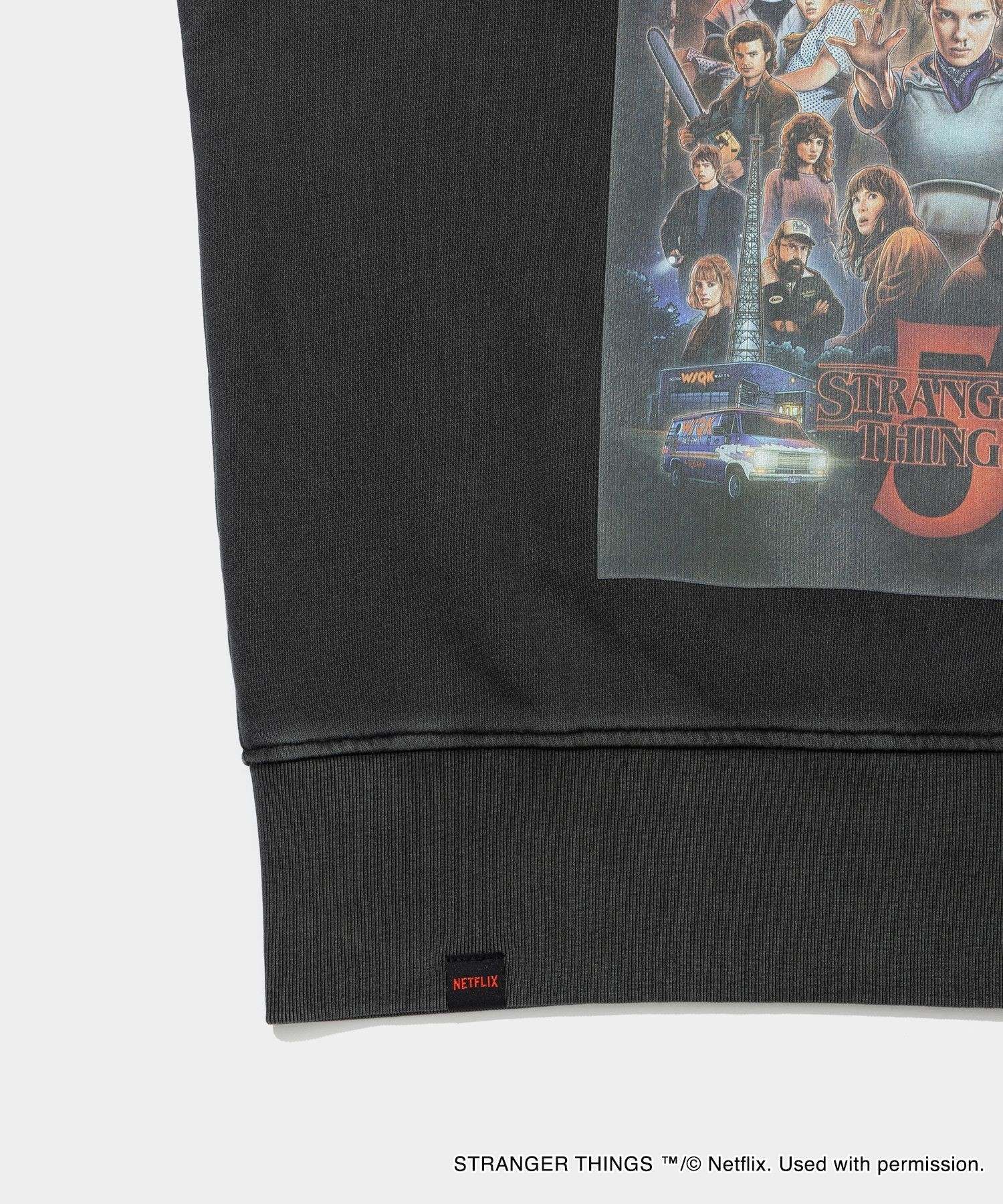 Pigment Stranger Things S5  Crewneck Sweat
