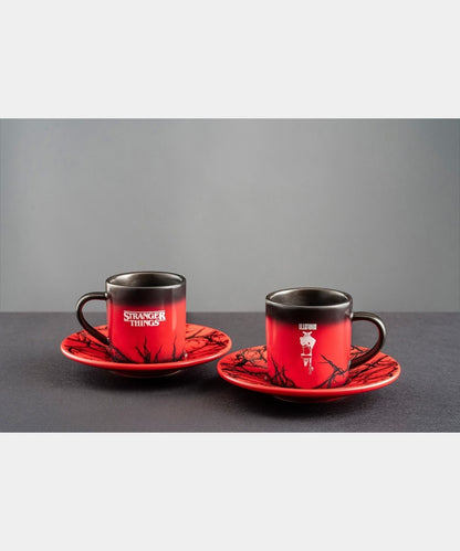 BIALETTI Set 2 tazzine Stranger Things