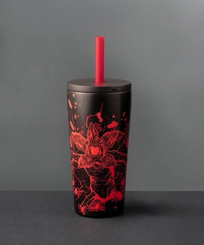 BIALETTI Tumbler con cannuccia Stranger Things