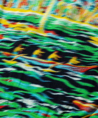 Blurred Cotton H/S Knit PO (palm tree)