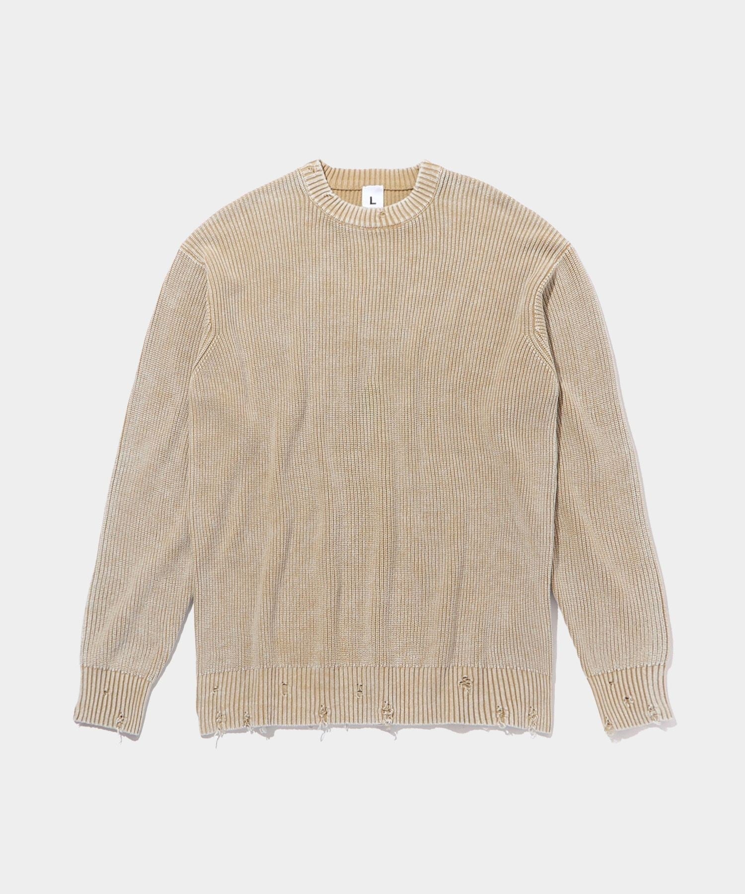 Fade Color Crew Knit