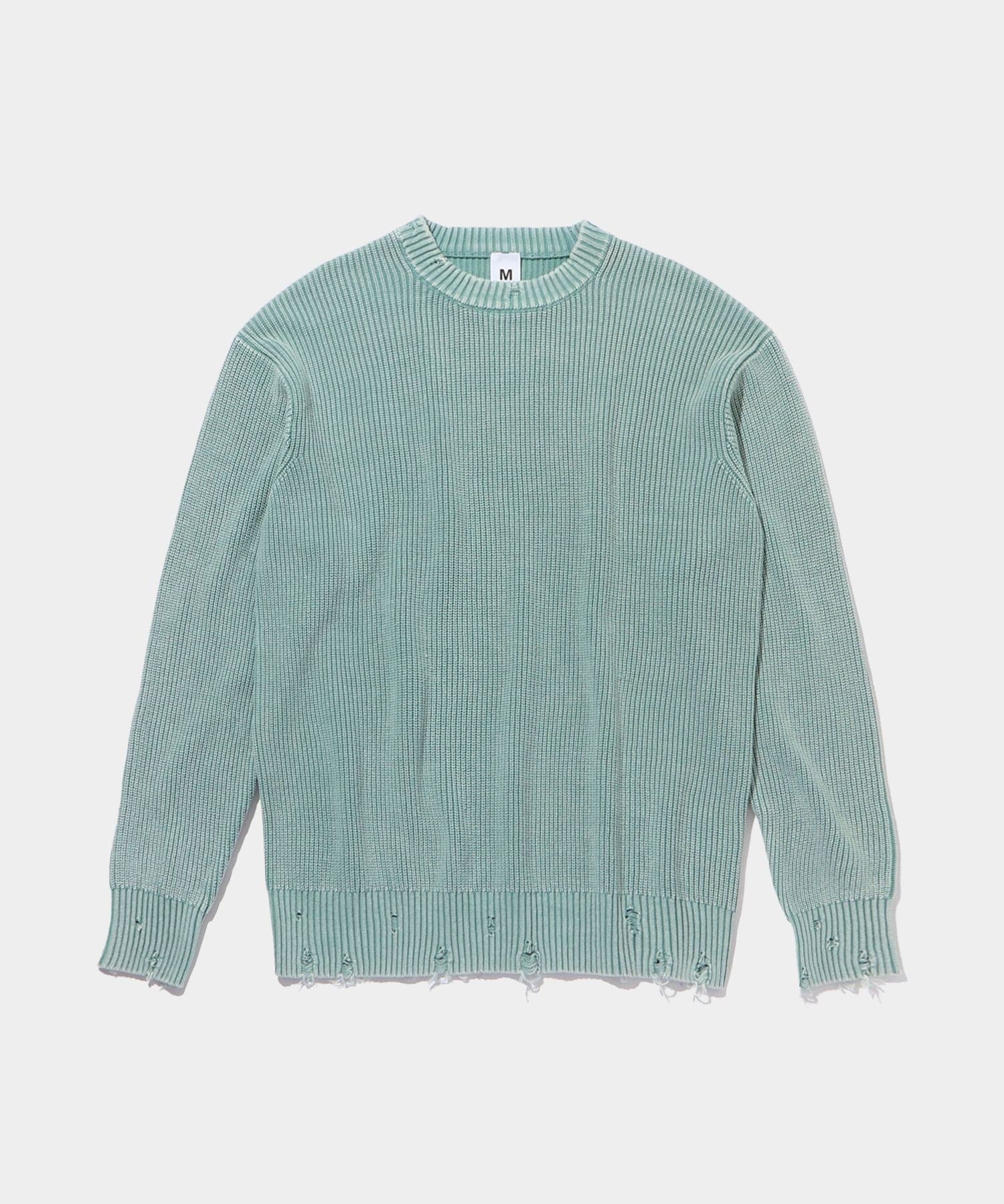 Fade Color Crew Knit