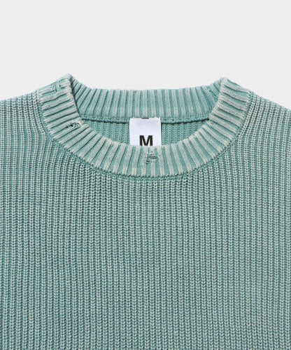 Fade Color Crew Knit