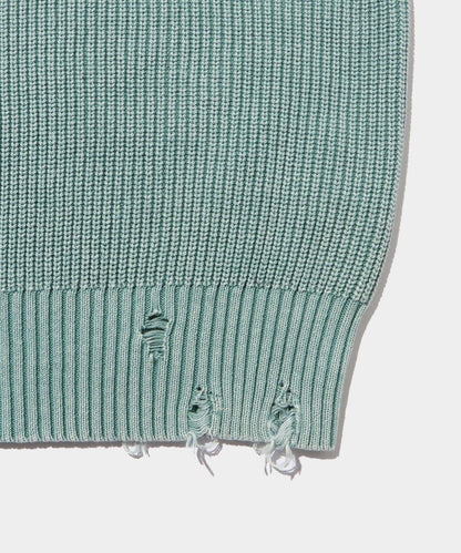 Fade Color Crew Knit