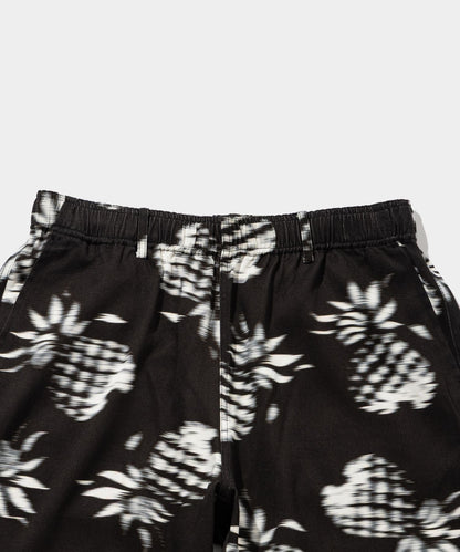 Blurred Rayon Half Pants (pineapple)