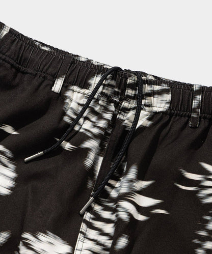 Blurred Rayon Half Pants (pineapple)
