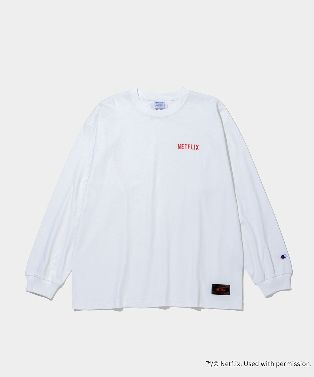 Champion L/S TEE - 014 Netflix