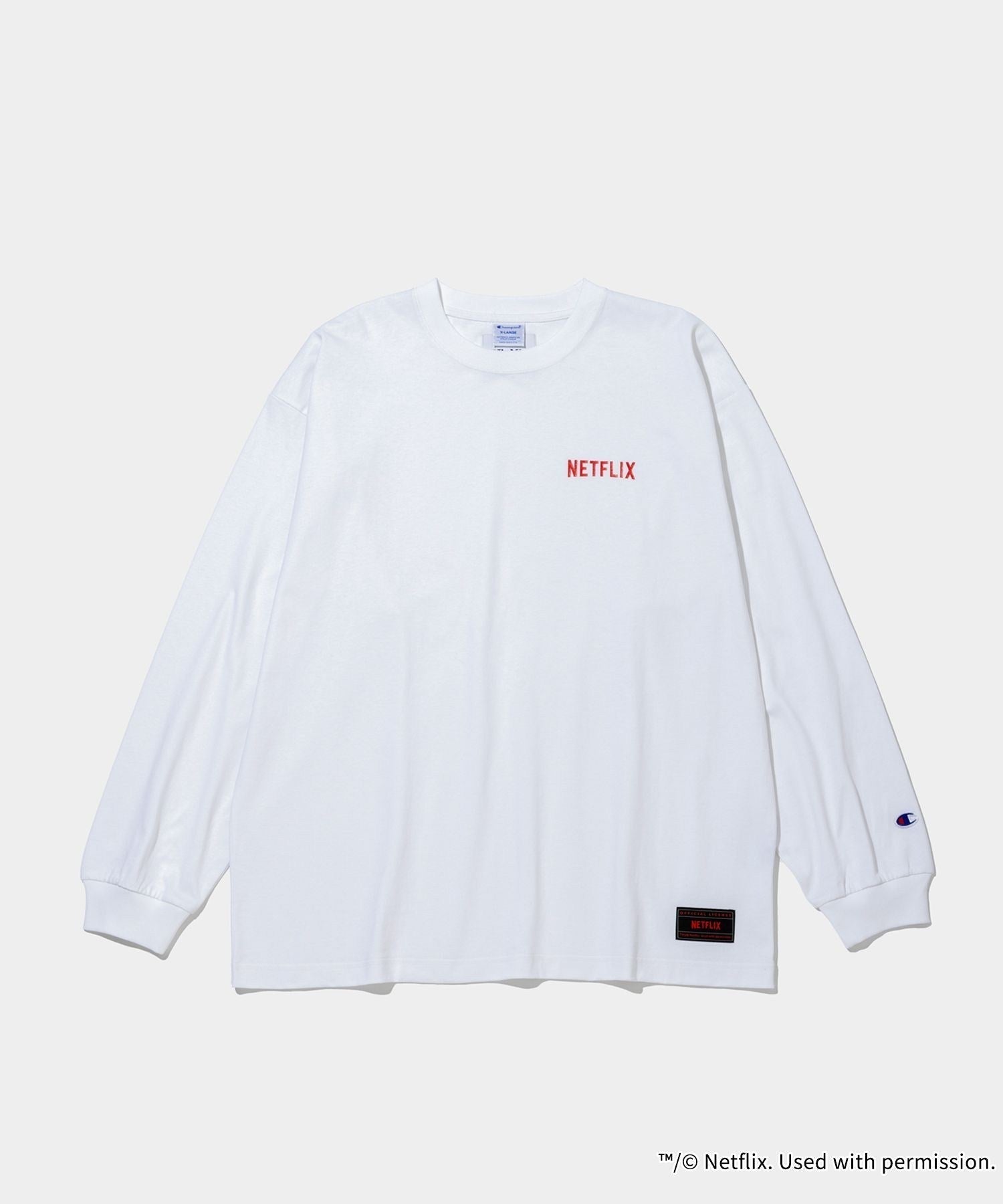 Champion L/S TEE - 014 Netflix