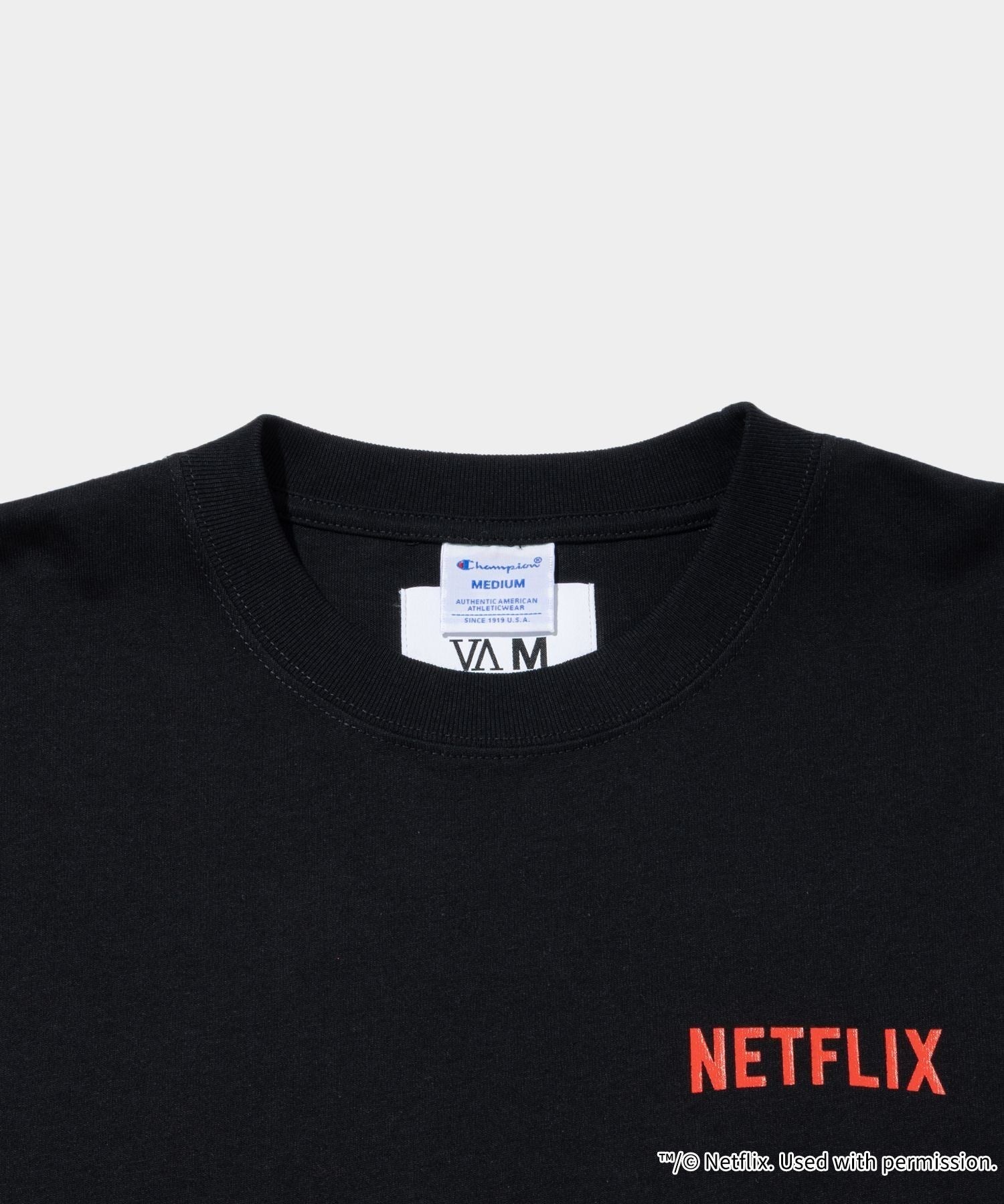 Champion L/S TEE - 014 Netflix