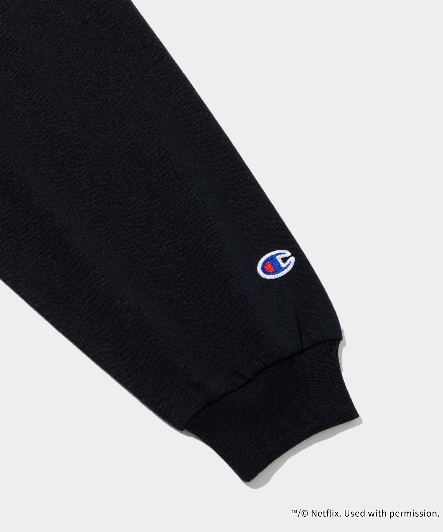 Champion L/S TEE - 014 Netflix