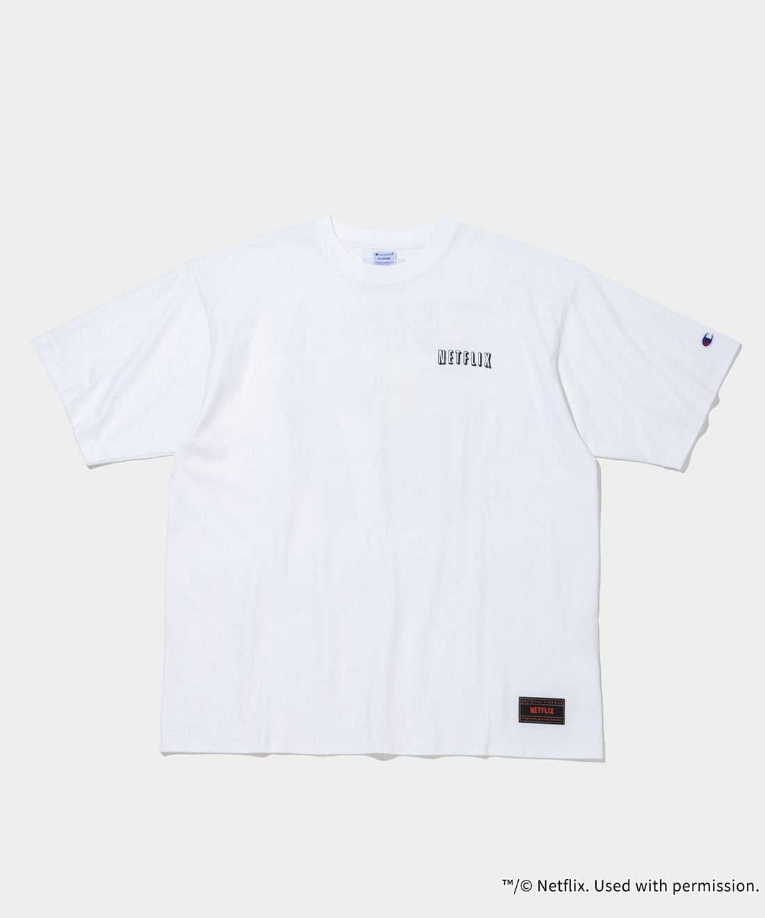 Champion S/S TEE - 014 Netflix OLD LOGO