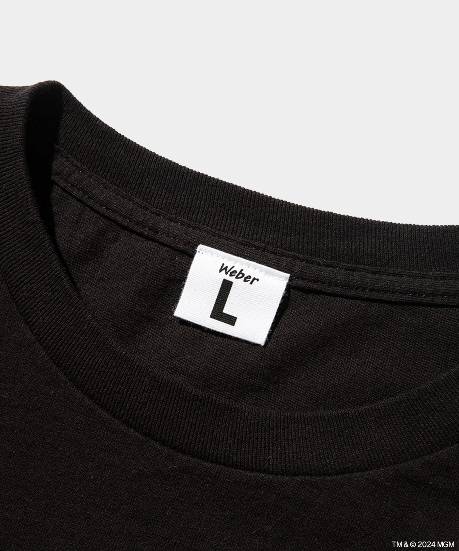 Blue Velvet weber  long-sleeve Tee- V.A. ONLINE STORE