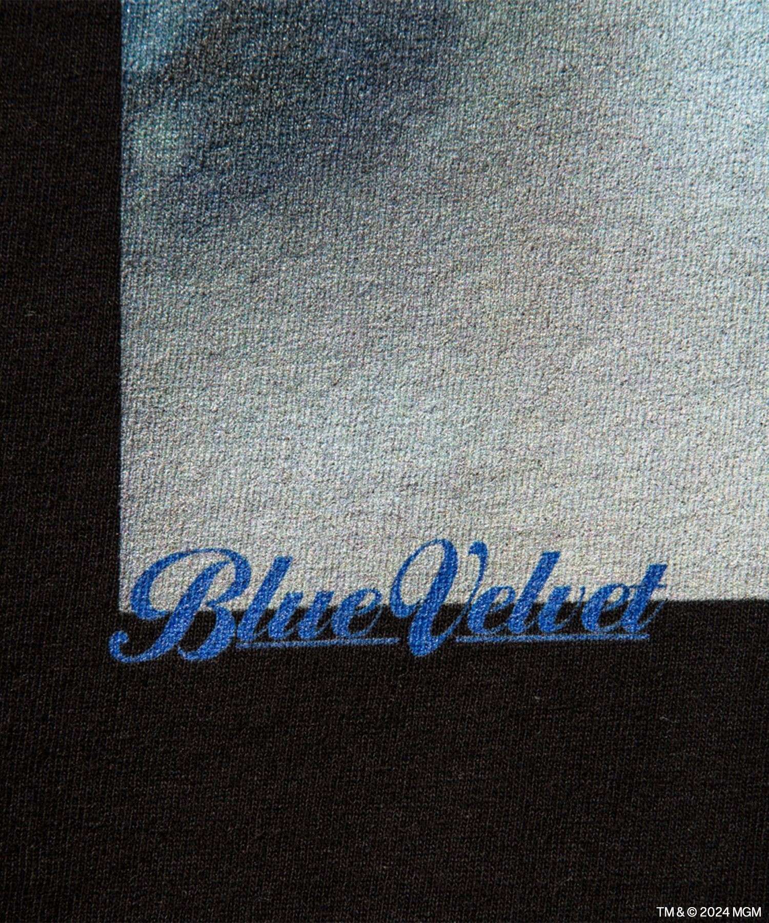 Blue Velvet weber  long-sleeve Tee- V.A. ONLINE STORE