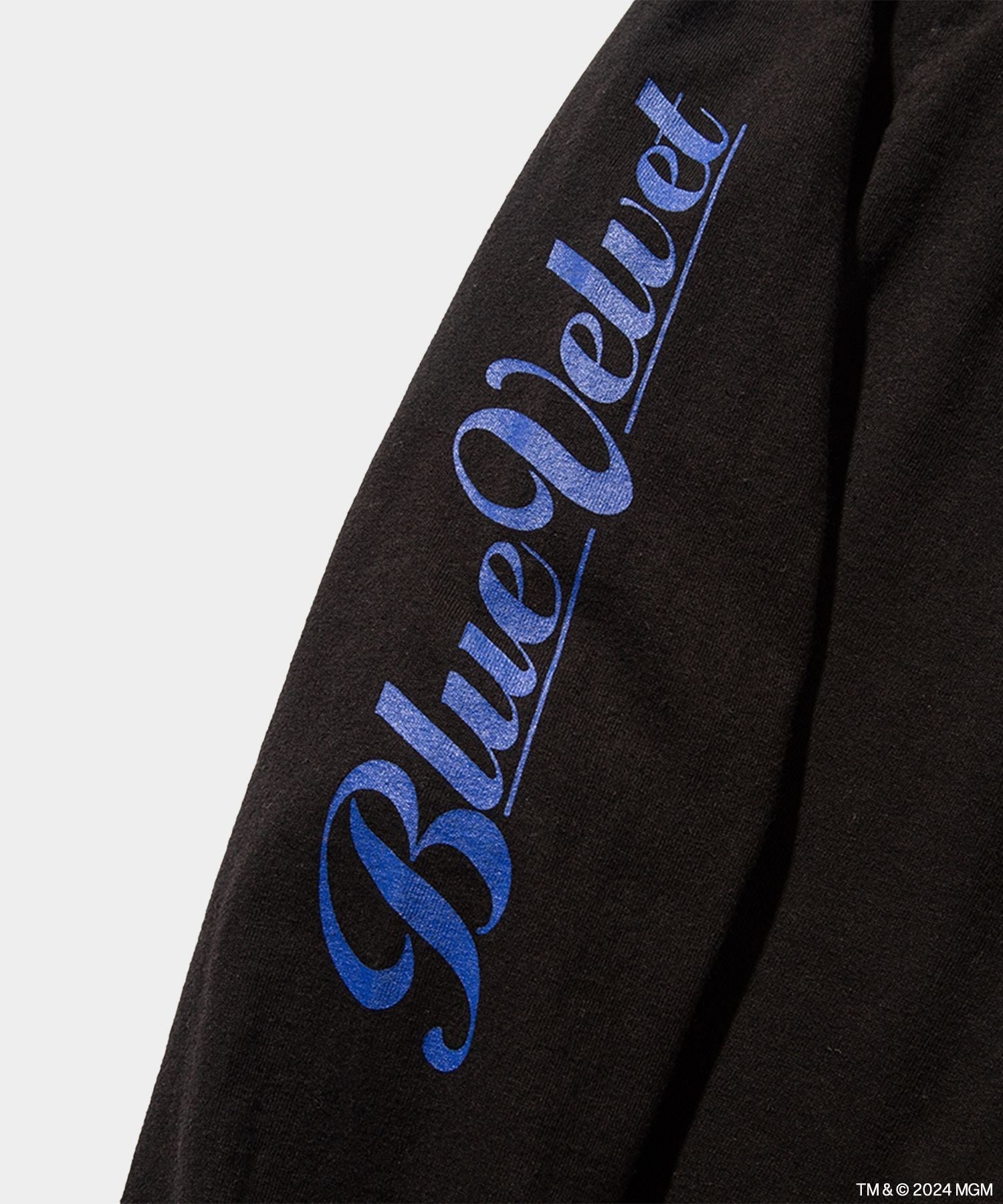 Blue Velvet weber  long-sleeve Tee- V.A. ONLINE STORE
