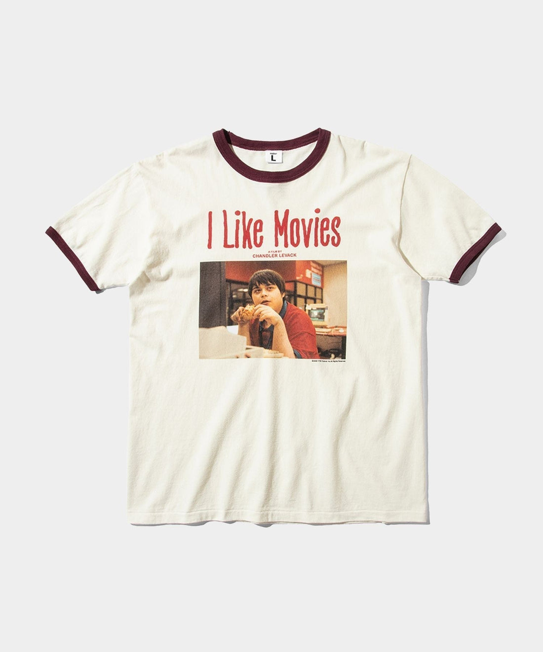 ［I Like Movies x weber］ T shirt (ringer)