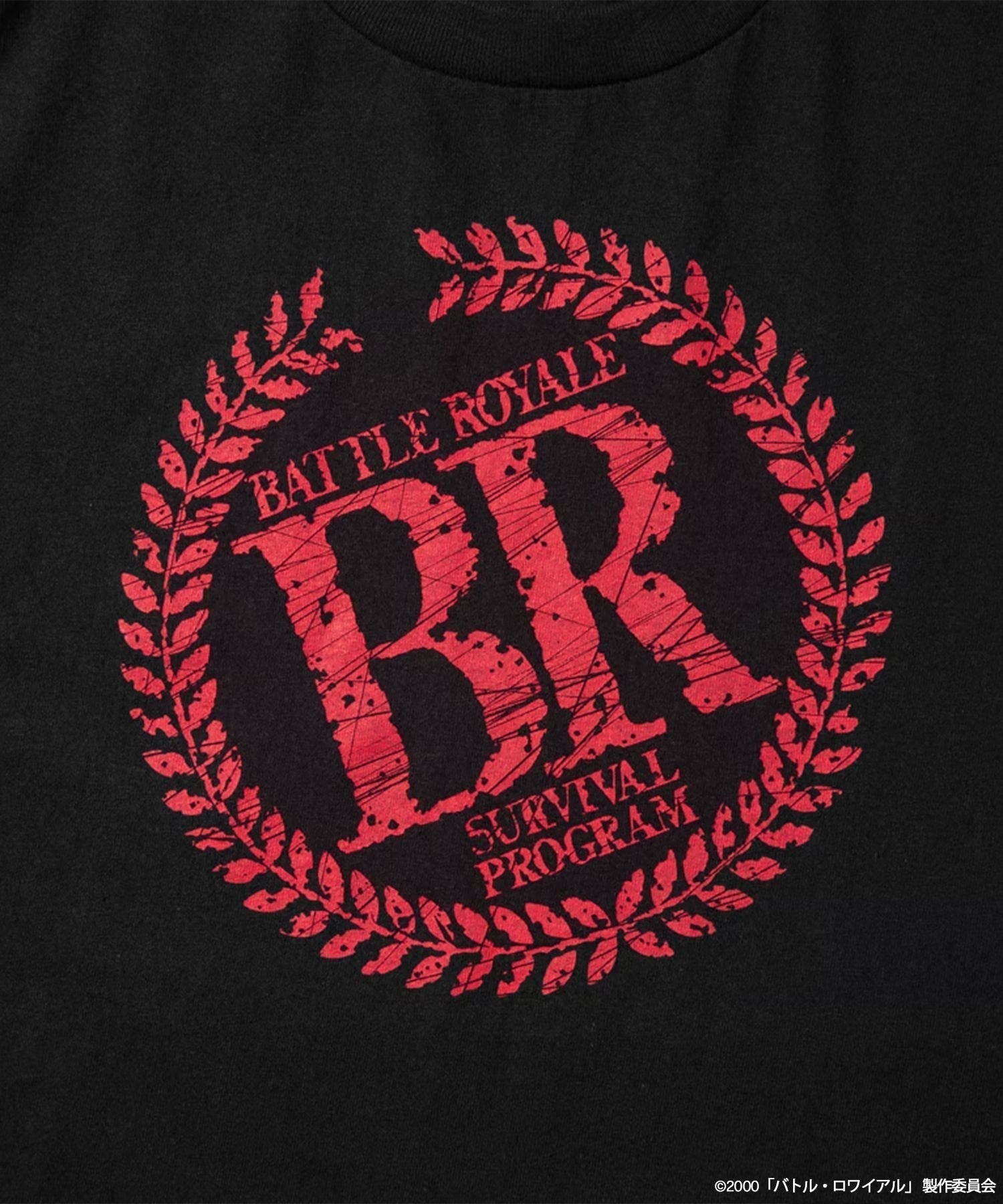 [Battle Royale x weber] T shirt (map)- V.A. ONLINE STORE