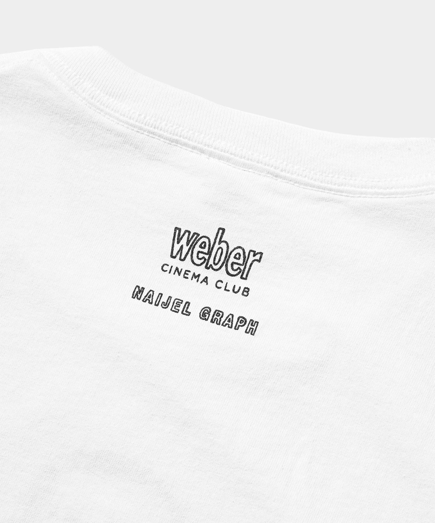 [NAIJEL GRAPH x weber CINEMA CLUB] T shirt (typography)