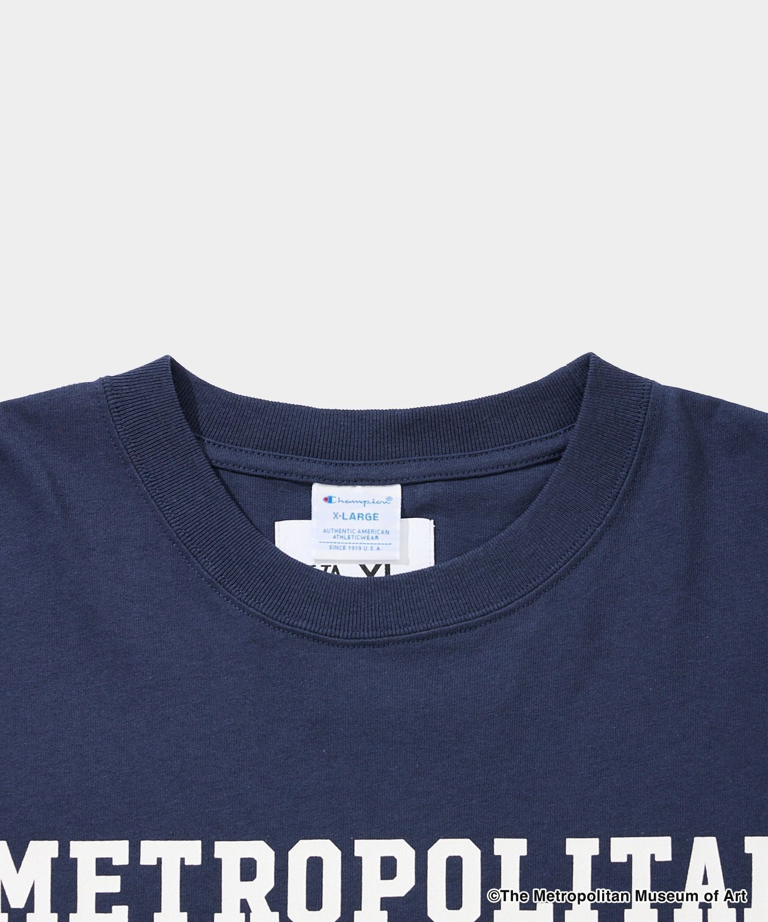 B*B様 Champion METROPOLITANコラボ、リバースウィーブ、青 Champion S/S Tee - 013 MET – V.A. TOKYO ONLINE STORE
