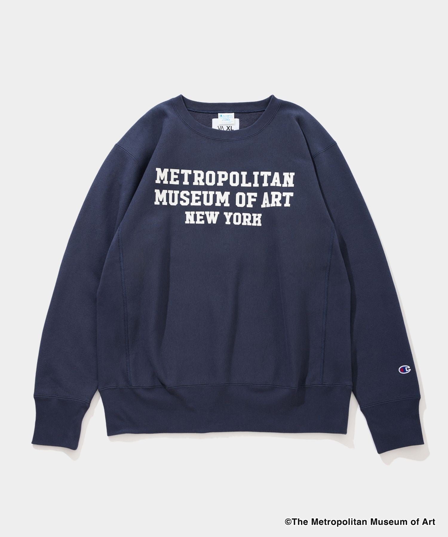 B*B様 Champion METROPOLITANコラボ、リバースウィーブ、青 Champion C/N Sweat - 013 MET – V.A. TOKYO ONLINE STORE