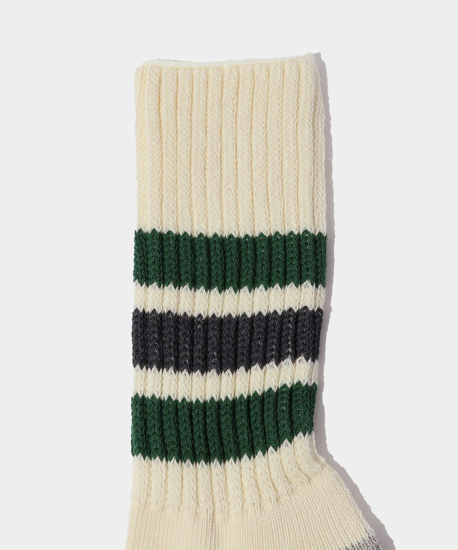 ROTOTO Coarse Ribbed Oidschool  Crew Socks