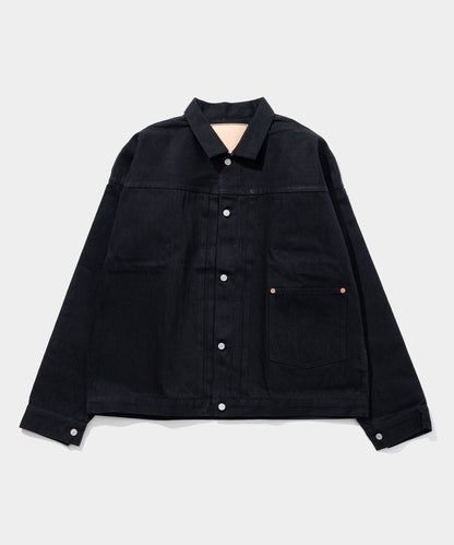 DENIM COPPER RIVETED BLOUSES, PLEATED FRONT 100 (SPRIT BACK)