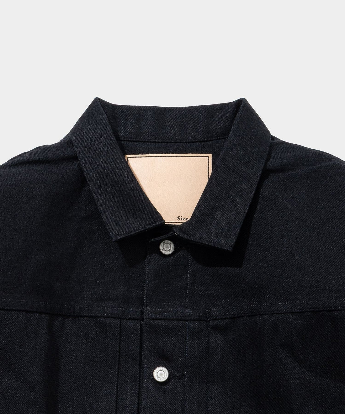 DENIM COPPER RIVETED BLOUSES, PLEATED FRONT 100 (SPRIT BACK)