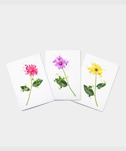 YUNI YOSHIDA: FLOWER NOTEBOOK SET
