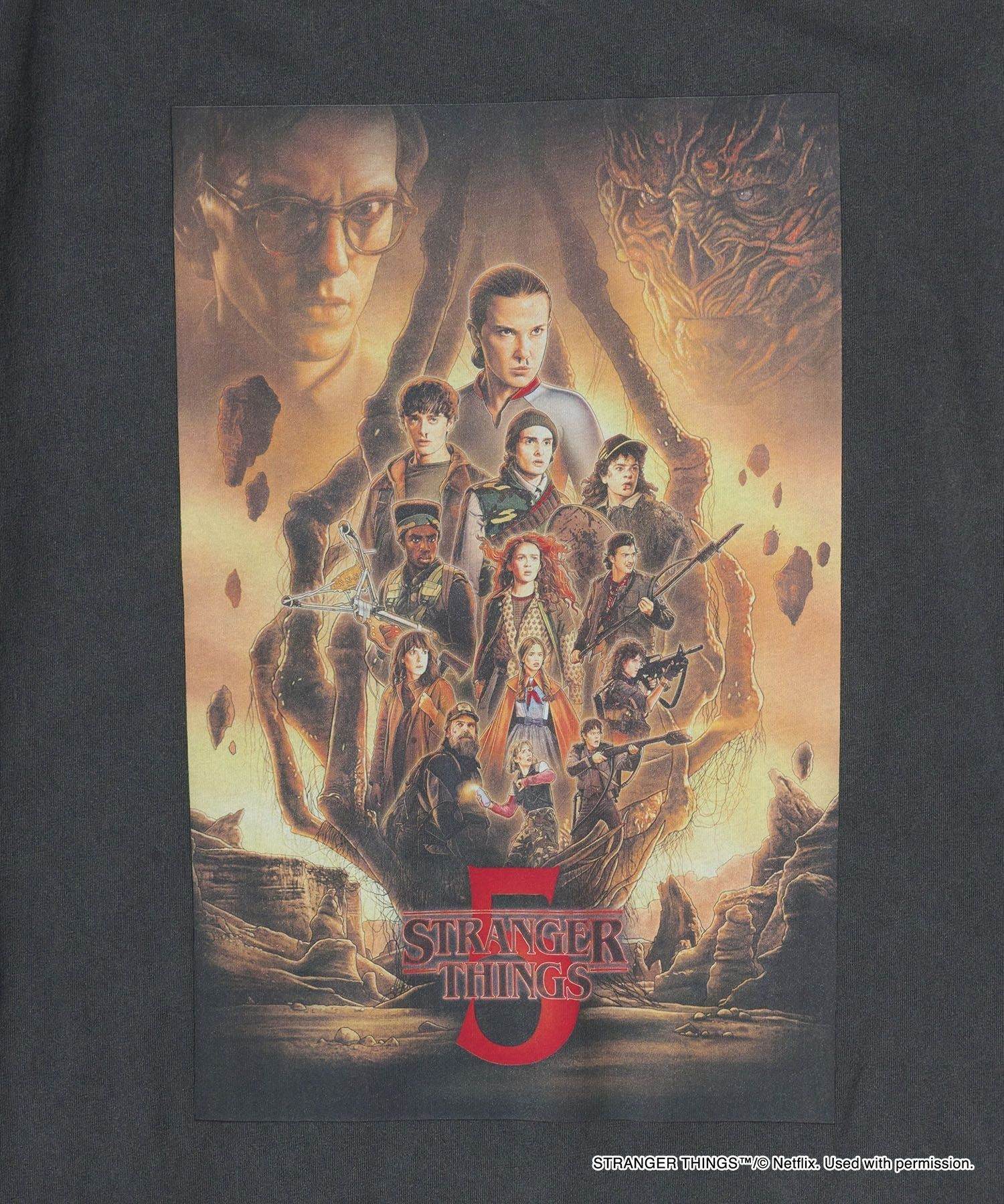 Pigment Stranger Things S5 Tee