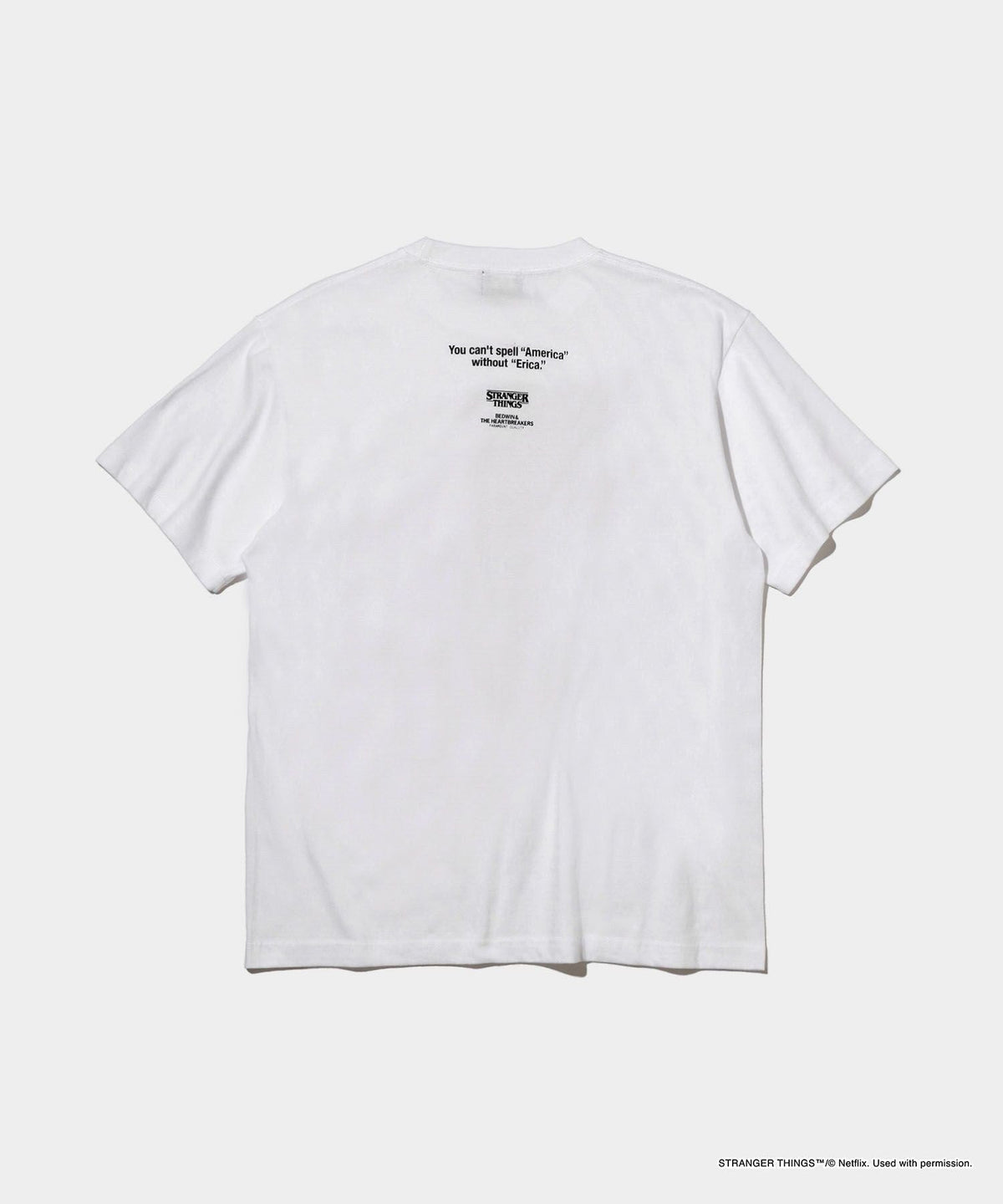 BEDWIN Stranger Things Tee ERICA – V.A. TOKYO ONLINE STORE