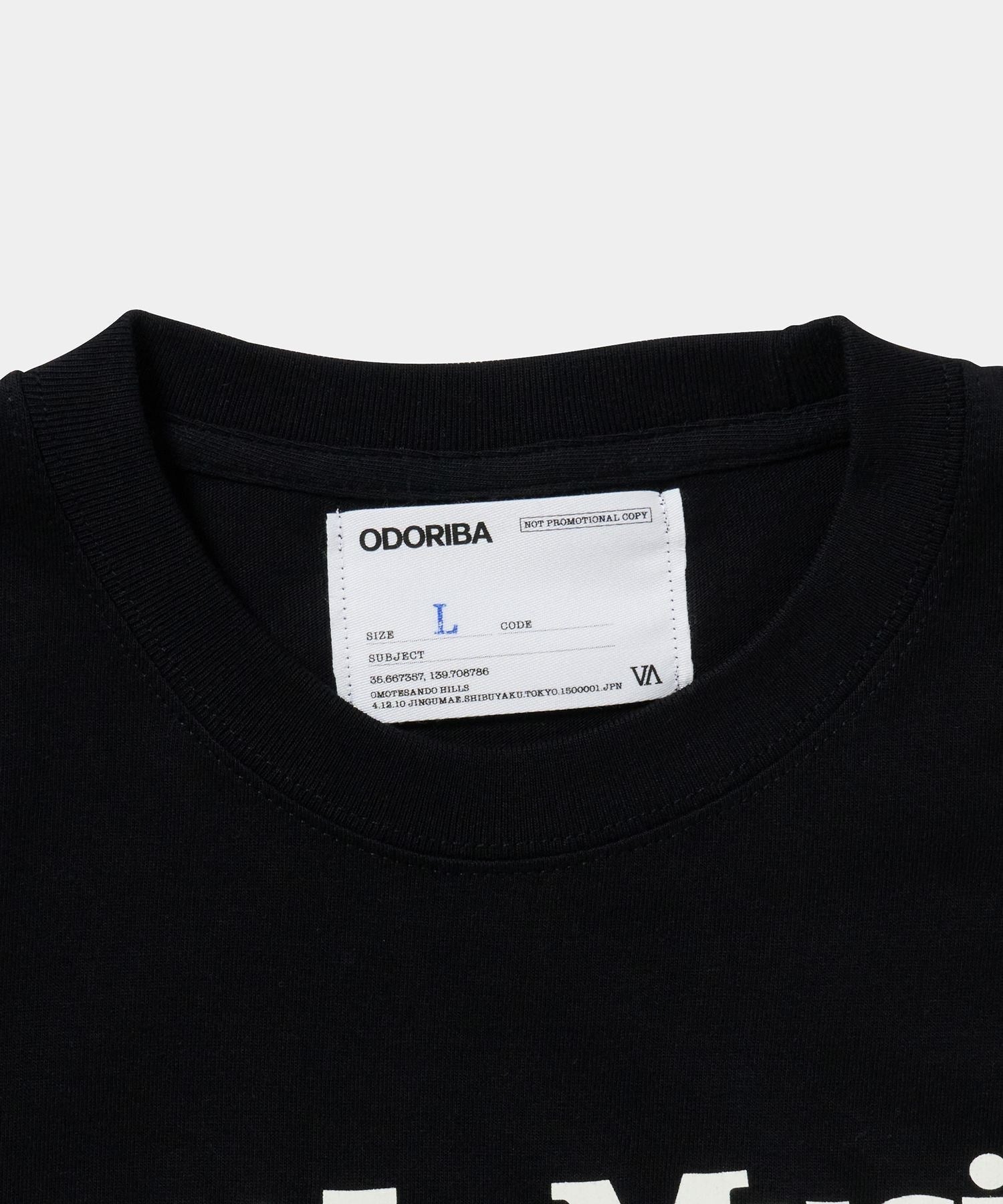 ODORIBA  Lost In Music TEE- V.A. ONLINE STORE