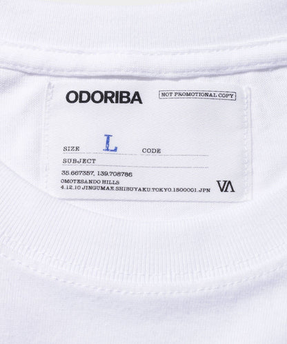 ODORIBA  DISCO Scratch Tee- V.A. ONLINE STORE