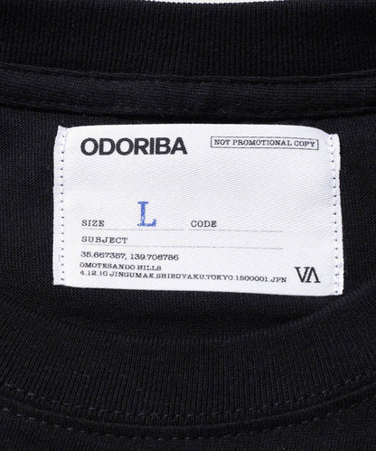 ODORIBA  DISCO Scratch Tee- V.A. ONLINE STORE