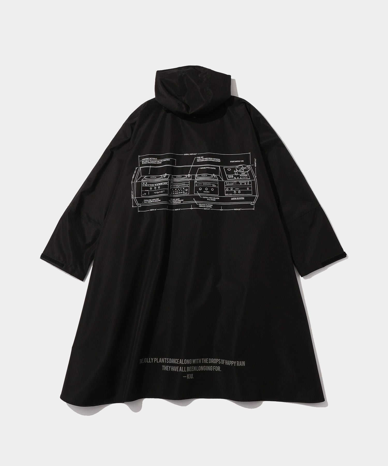 ODORIBA  Disco KIU Rain Coat- V.A. ONLINE STORE