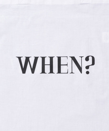 ODORIBA When? Tonight Tote Bag- V.A. ONLINE STORE