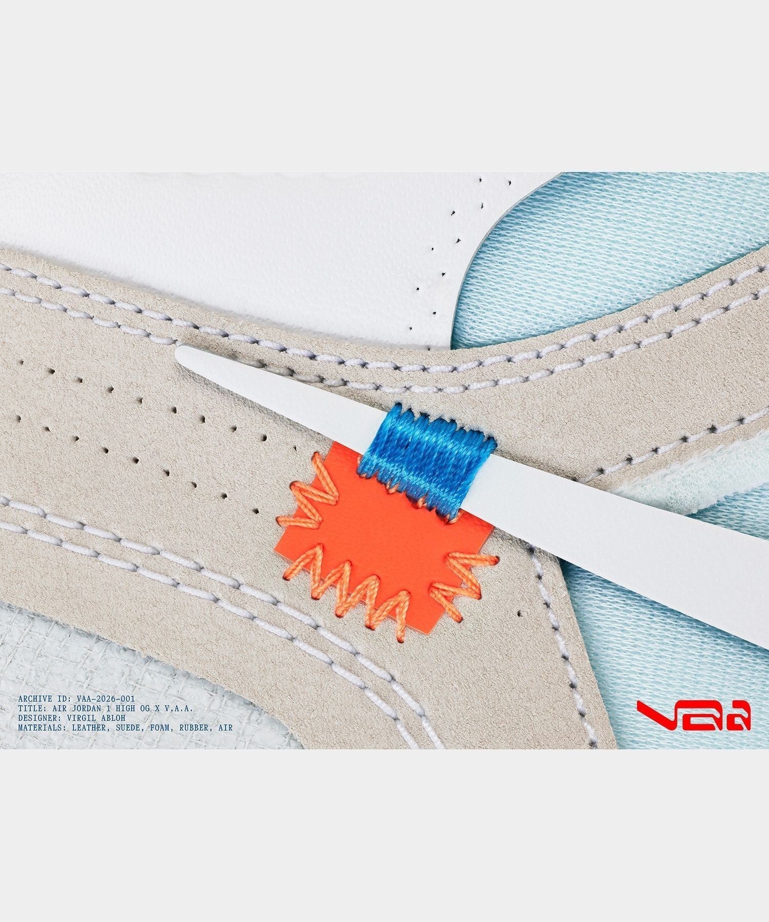 靴 NIKE AIR JORDAN 1 HIGH OG X V.A.A. 27.5 Air Jordan 1 High OG x V.A.A. 'White/White' (AA3834-100) Release
