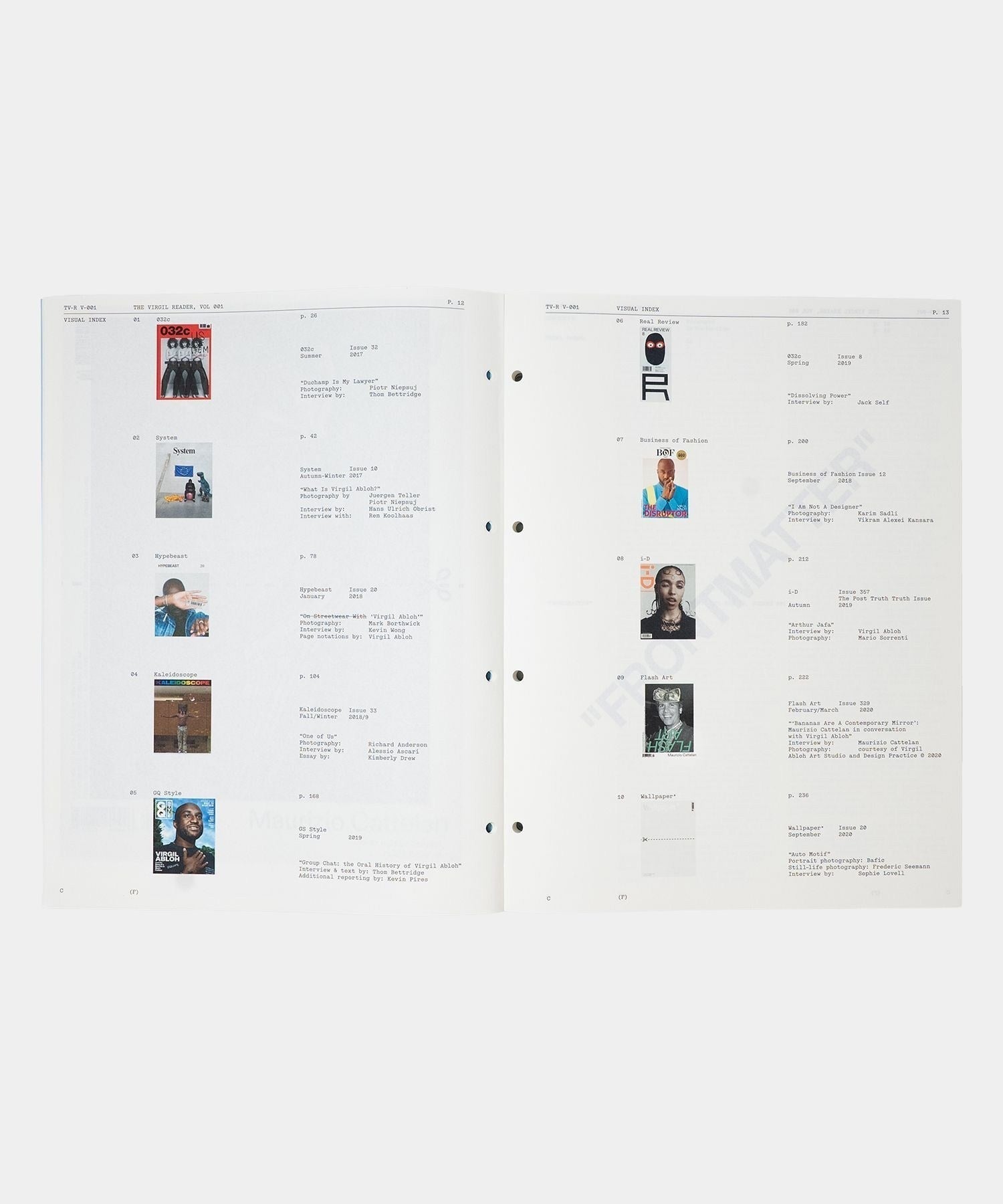 The Virgil Reader, Vol 001 – V.A. TOKYO ONLINE STORE