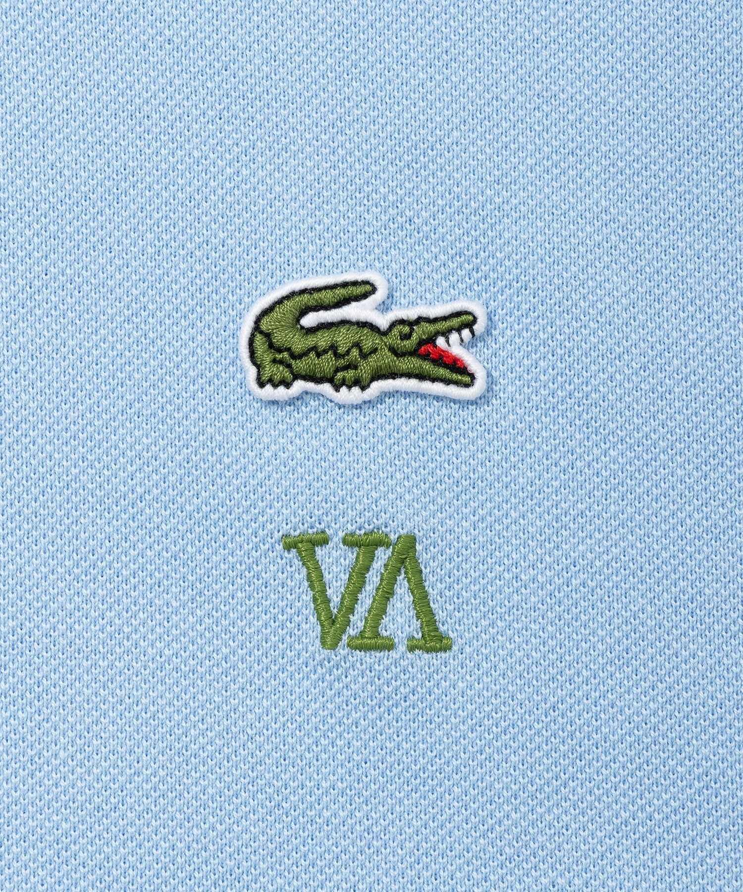 LACOSTE | V.A. Washed Tumbler Polo- V.A. ONLINE STORE