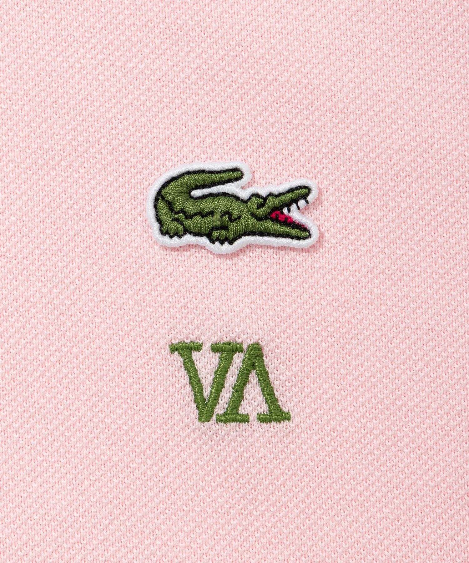 LACOSTE | V.A. Washed Tumbler Polo- V.A. ONLINE STORE