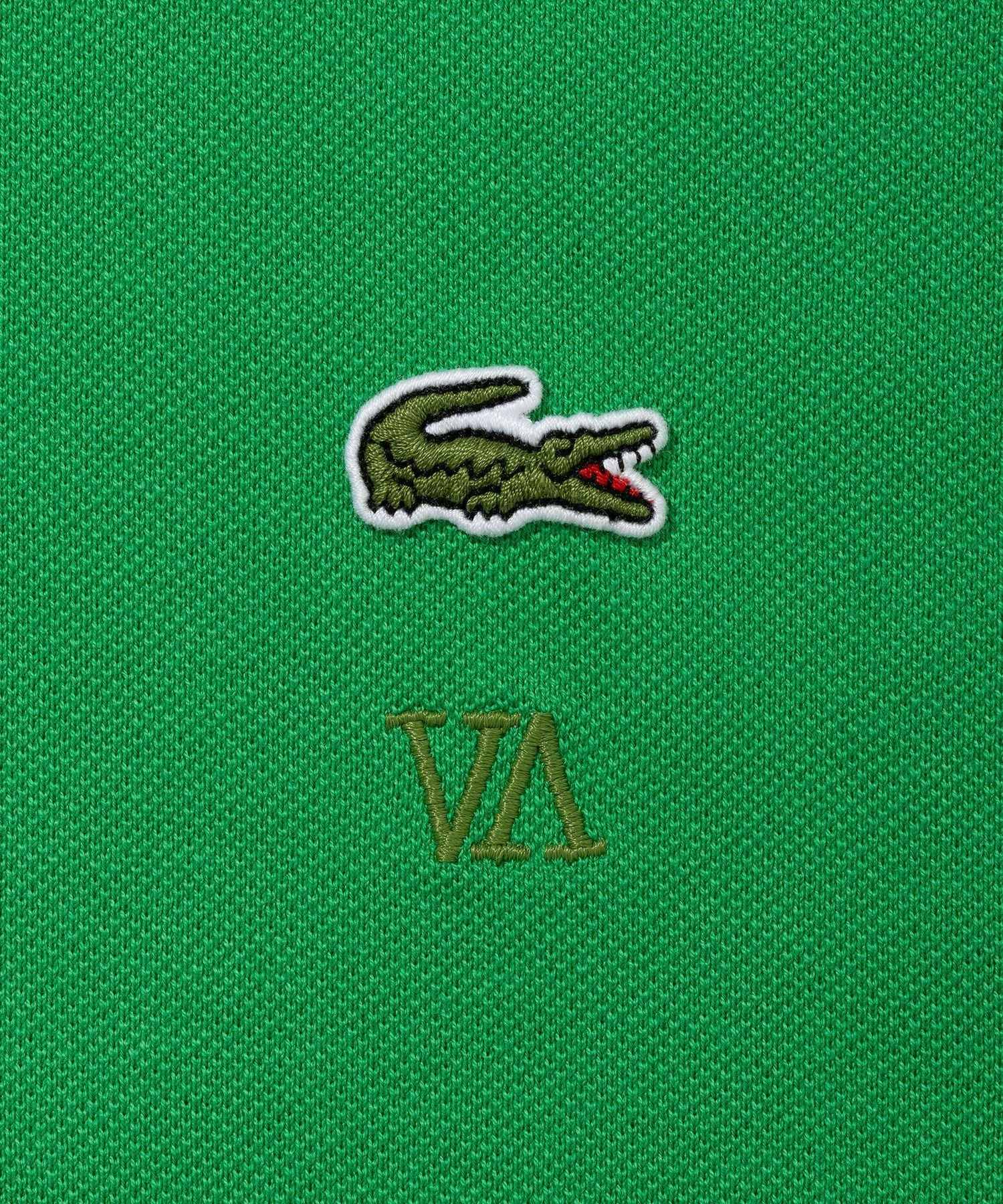 LACOSTE | V.A. Washed Tumbler Polo- V.A. ONLINE STORE