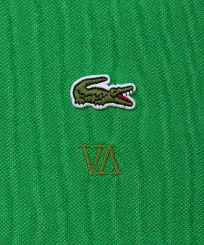 LACOSTE | V.A. Washed Tumbler Polo- V.A. ONLINE STORE