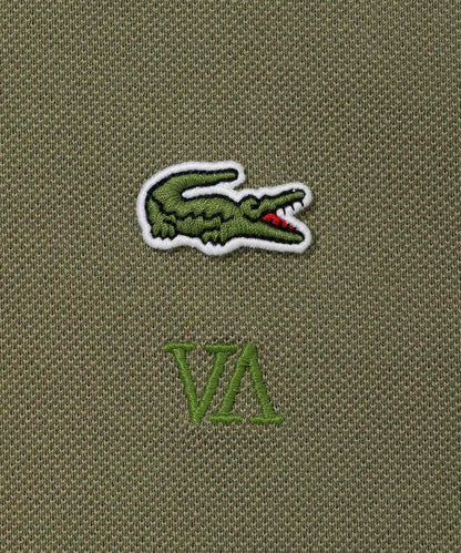 LACOSTE | V.A. Washed Tumbler Polo- V.A. ONLINE STORE
