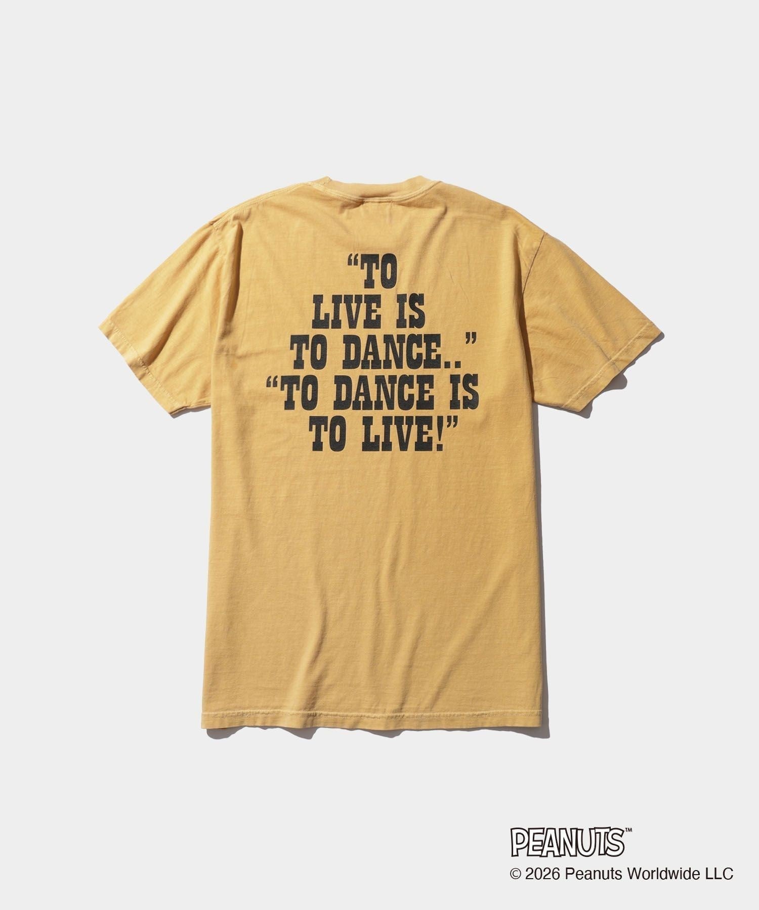 ODORIBA  PEANUTS Tee- V.A. ONLINE STORE