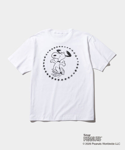 ODORIBA  SNOOPY FRAGMENT Tee- V.A. ONLINE STORE