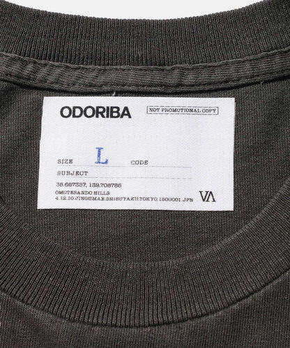 ODORIBA  SNOOPY FRAGMENT Tee- V.A. ONLINE STORE