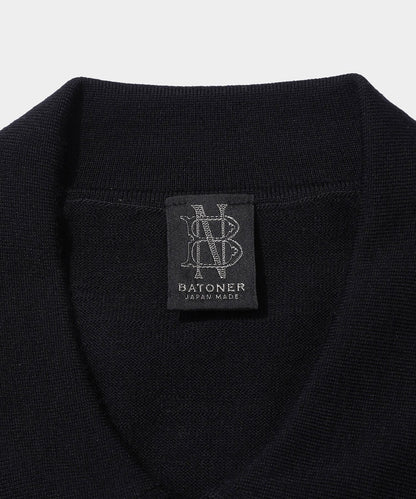 BATONER Super High Gauge Merino Polo