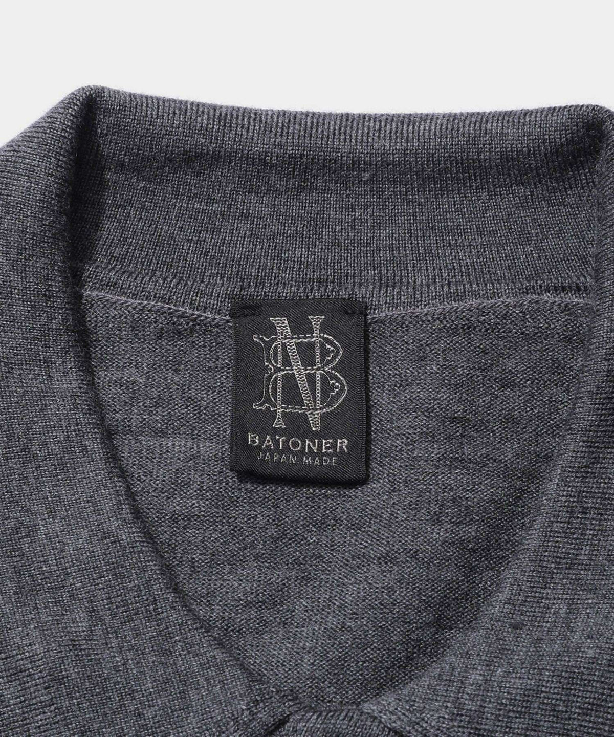 BATONER Super High Gauge Merino Polo