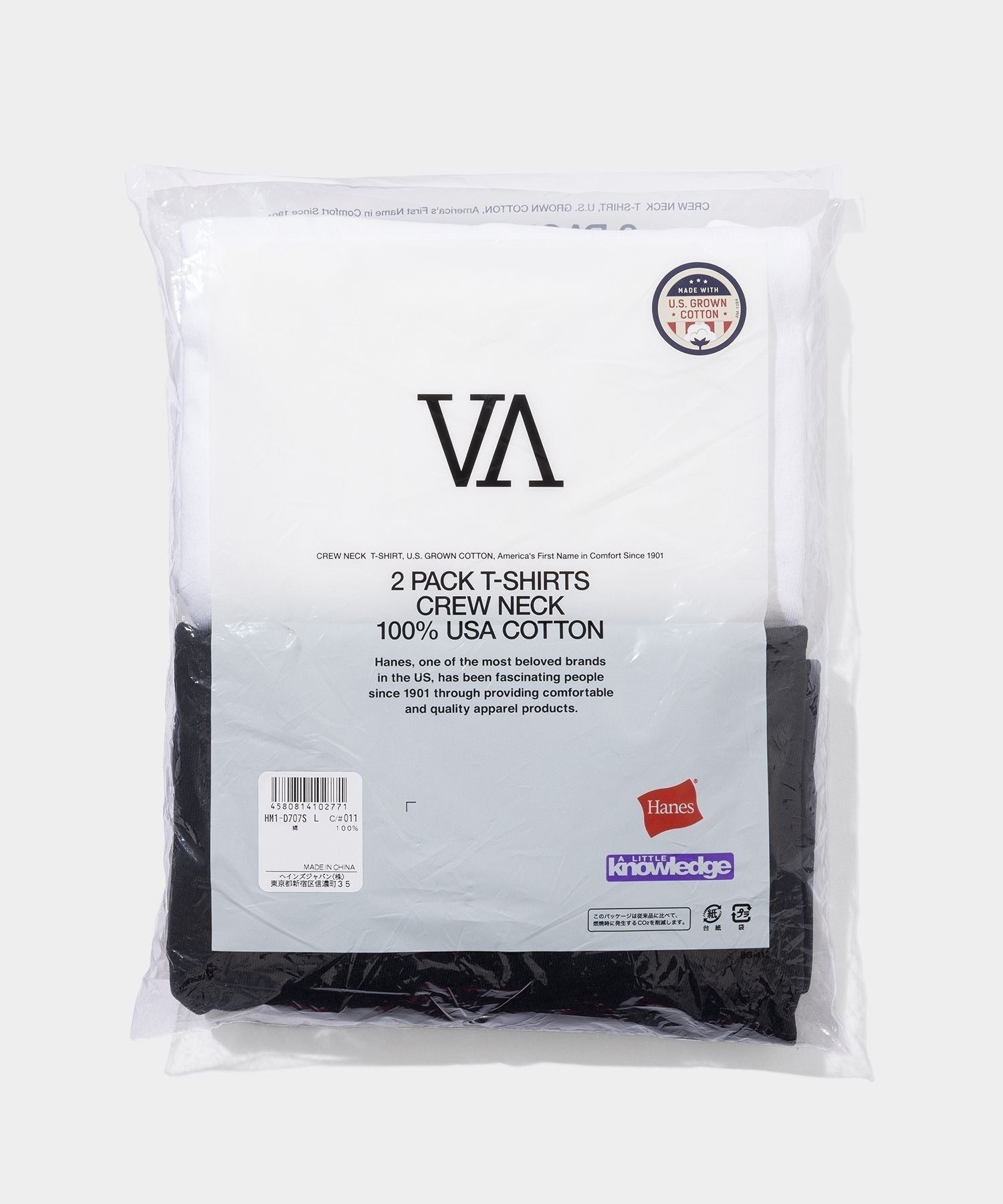 Hanes | V.A. 2PACK  T-SHIRTS- V.A. ONLINE STORE