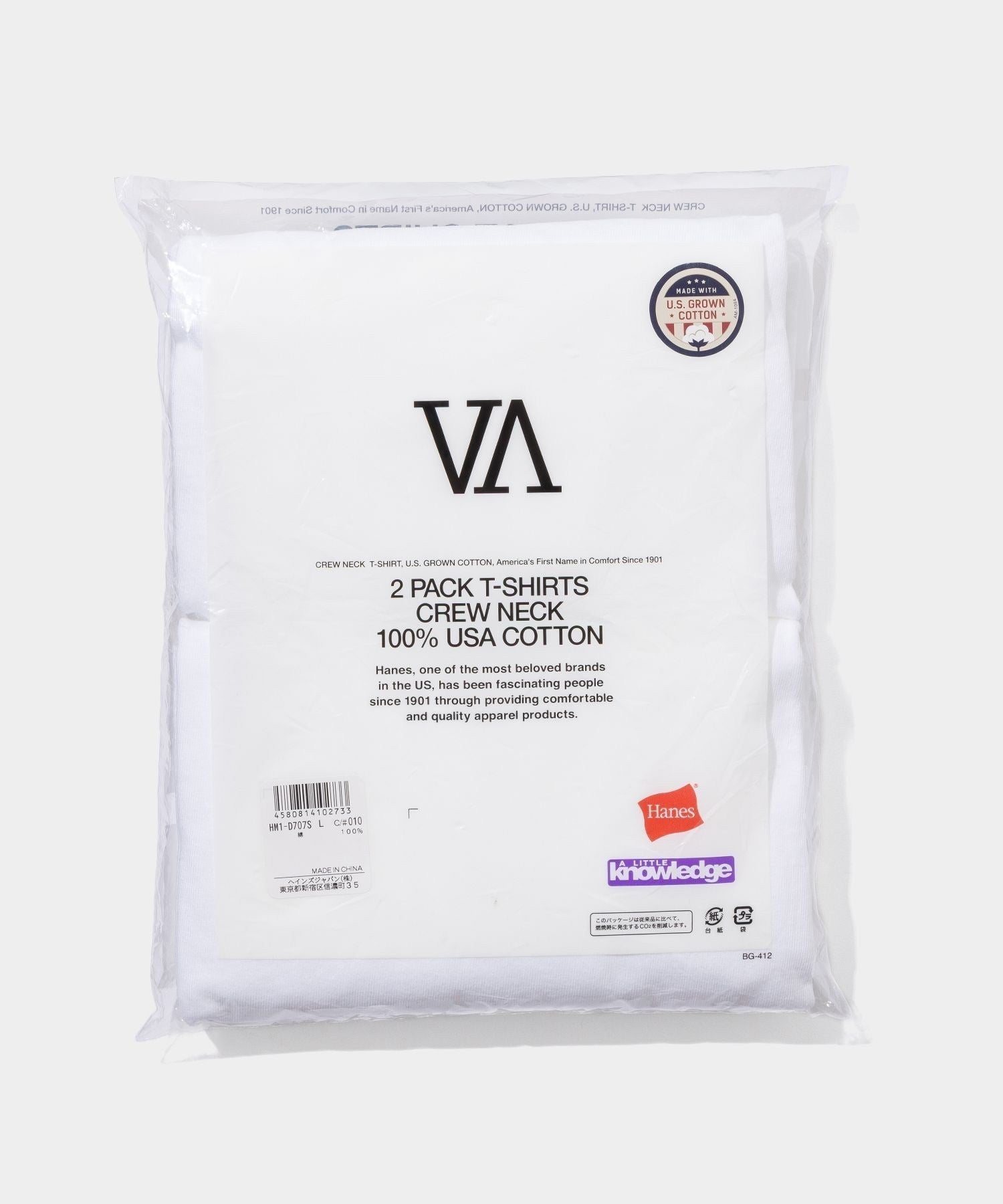 Hanes | V.A. 2PACK  T-SHIRTS- V.A. ONLINE STORE